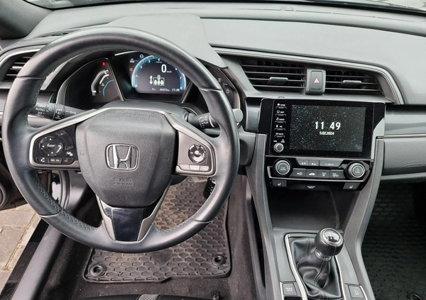 Honda Civic cena 79400 przebieg: 65273, rok produkcji 2020 z Żywiec małe 326